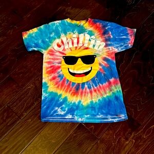 Chillin 😎 Tie Dye Tee - Size Medium